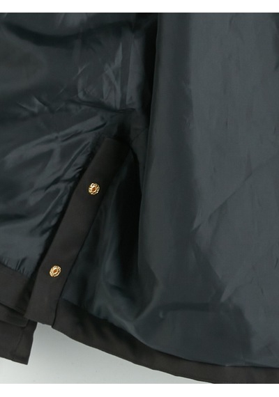Lcw Vision Siyah Kapüşonlu Oversize Kadın Yağmurluk