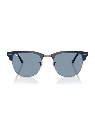 Ray-ban Rb 3016 687956 51 Clubmaster Unisex Kare Mavi Kemik Güneş Gözlüğü Mavi