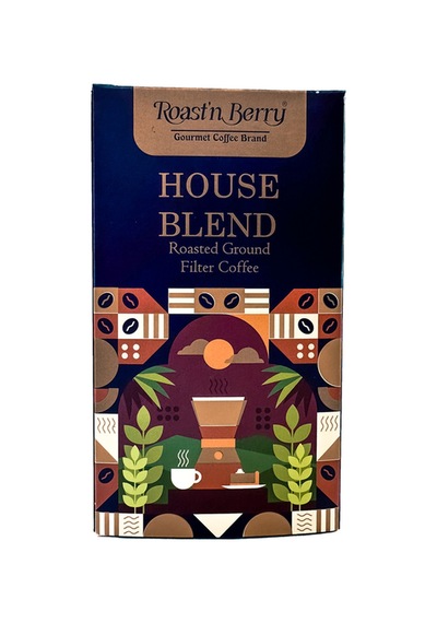 House Blend Öğütülmüş Filtre Kahve Filtre Kahve