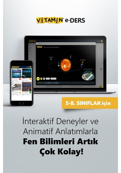 8. Sınıf LGS Fen Bilimleri (e-Ders) | 1520 Soru, 2372 Dakika Video | 3D Objeler ve Yazılıya Hazırlık