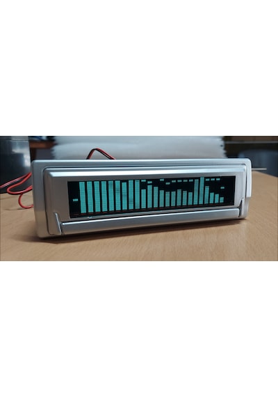 25 Bit Ekolayzır Sese Duyarlı Spectrum 12v Montaj Kutulu Gümüş Renk