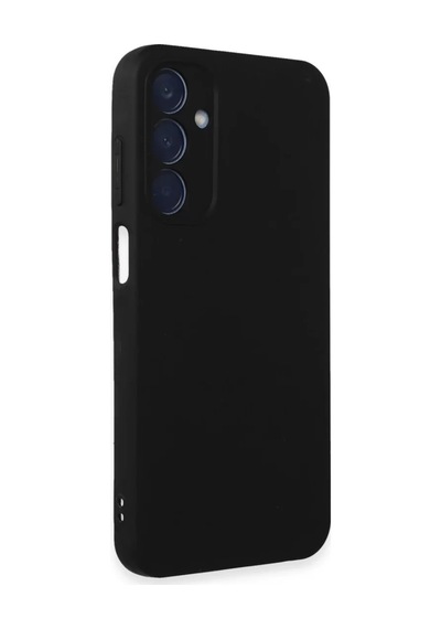 Newface Samsung Galaxy A25 5g Kılıf Nano İçi Kadife Silikon - Siyah