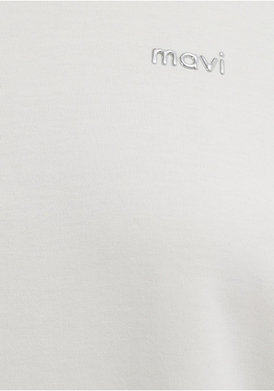 Mavi - Mavi Logo Baskılı Ekru Tişört 1613882-80194