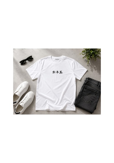 Me Selection Japan Tasarım %100 Pamuk Unisex Basic Tişört Beyaz