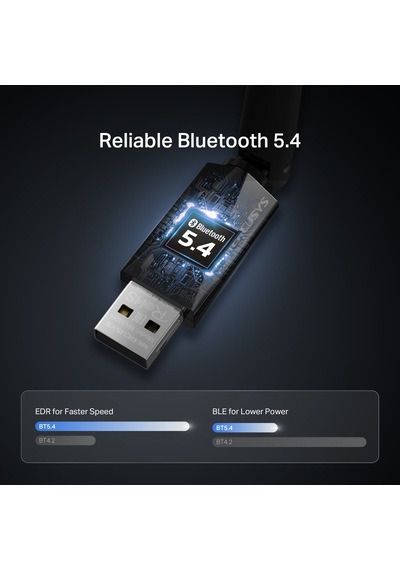 Mercusys Ma550h Bluetooth 5.4 Harici Antenli Uzun Menzilli Usb Adaptör