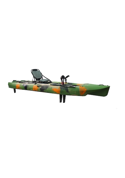 Sup Pro Tek Kişilik Pedallı Balıkçı Kanosu Yeşil Kamuflaj