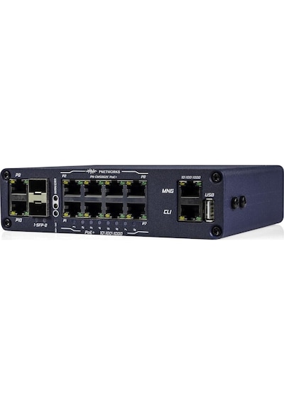 Layer 2 Yönetilebilir 8x1ge + 2x1ge Sfp/combo Poe+ Ethernet Anahtarlayıcı