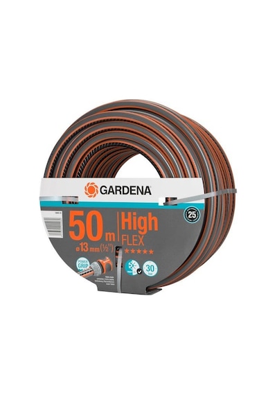 Gardena 18069-20 Su Hortumu Highflex 10X10(1/2'')50 M