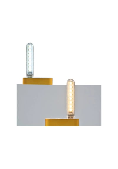 Taşınabilir Mini USB 8 LED GünIşığı Lamba 5730 SMD Kamp Stick Led