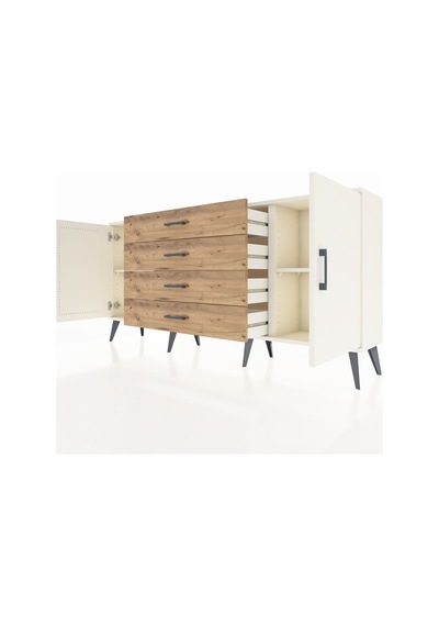 Arges Konsol 2 Raflı 4 Çekmeceli 2 Kapaklı 176x30x83 Aytaşı-aytaşı/çam Aytaşı/çam Arges Konsol 2 Raflı 4 Çekmeceli 2 Kapaklı 176x30x83 Aytaşı-aytaşı/çam Aytaşı/çam
