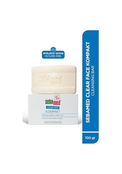 Face Sivilce Ve Akne Karşıtı Yüz Temizleyici Kompakt 100 Gr 50 x 22