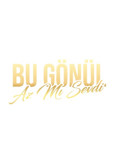 Bu Gönül Az Mı Sevdi Araba Sticker 17x17 Cm Gold
