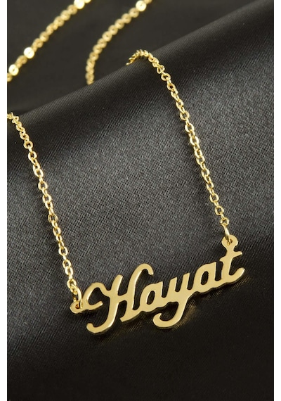 Gld-spt- Hayat İsimli Kolye -sarı altın