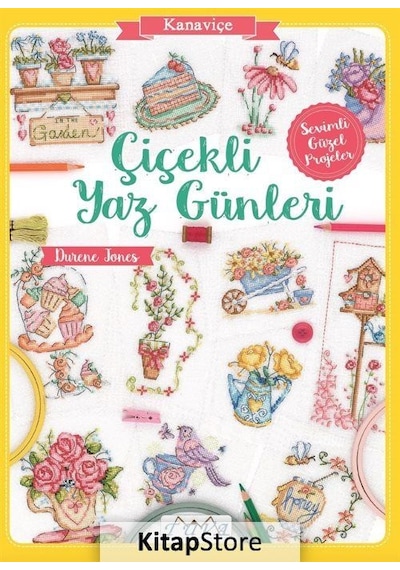 Çiçekli Yaz Günleri - Durene Jones - Tuva Tekstil