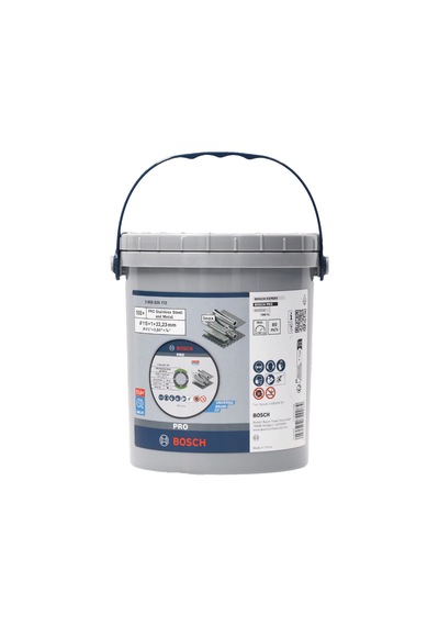 Pro Stainlesssteel & Metal Kesme Disk 115mm, 100ad - 2608626112