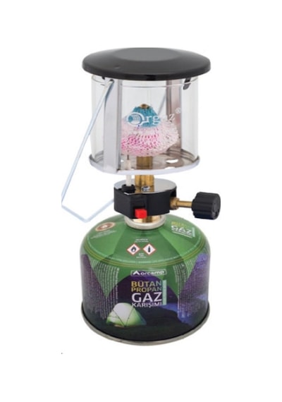 Orcamp Çakmaklı Kamp Lambası 230 Gram Tüplü Set Çok Renkli