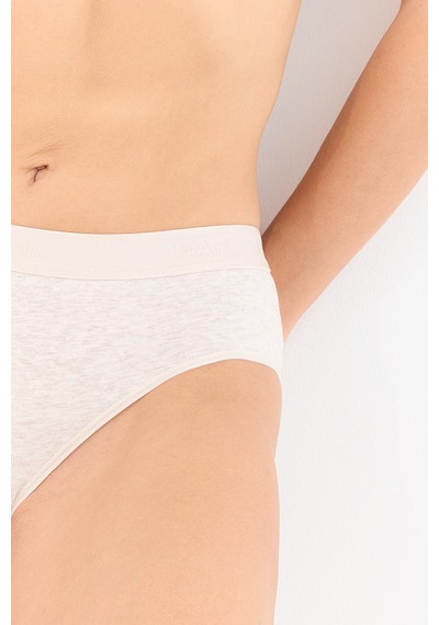 Naphor Touch Krem Yüksek Bel Slip Külot