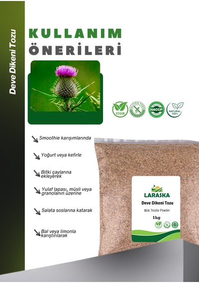 Deve Dikeni Tozu 1kg - Milk Thistle Powder 1kg
