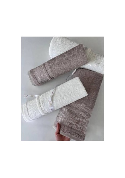 Sarra Bambu 4 Hamam Seti Gri - Krem - 936842739 Gri - Krem - 936842739 Gri - Krem