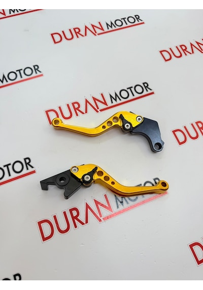 Fren Debriyaj Kolu Manet Seti Gold Spor Cnc Kesim - Kuba Tk03