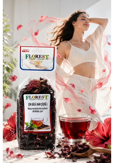 Çin Gülü Nar Çiçeği Bitki Çayı 50 G Hibiskus - 927879622