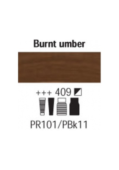 Talens Amsterdam Akrilik Boya 500 Ml. 409 Burnt Umber