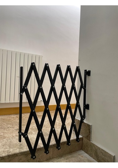 Rudu Akordiyon Çocuk - Pet Merdiven Güvenlik Kapısı 40-140 CM Arası Uzayabilen