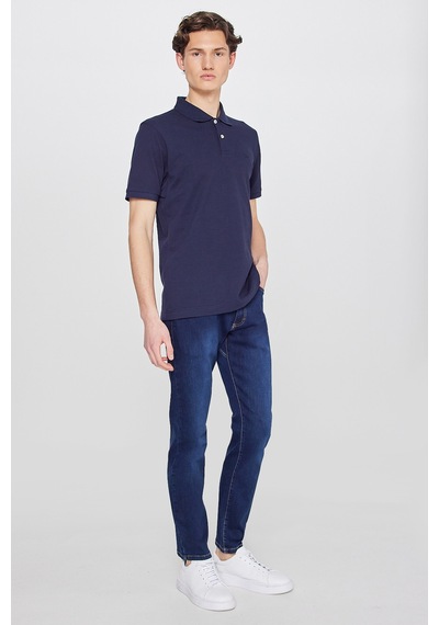 Lee Extreme Motion Slim Fit Dar Kesim Pamuklu Esnek Mavi Denim Jean Pantolon