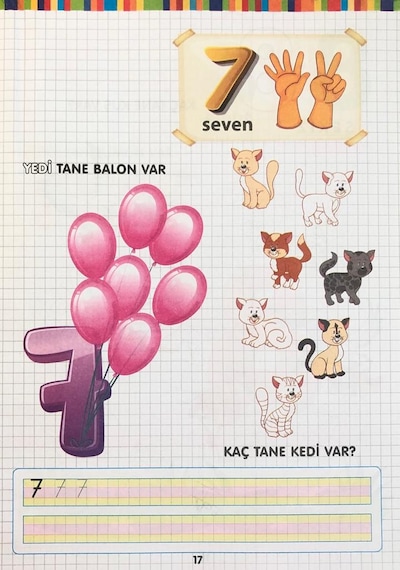 Neşeli ve Eğlenceli Rakamlar- Karatay Çocuk Yayınları