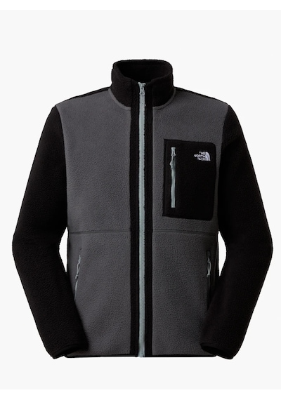 The North Face M Yumiori Full Zip Erkek Polar Siyah - Gri