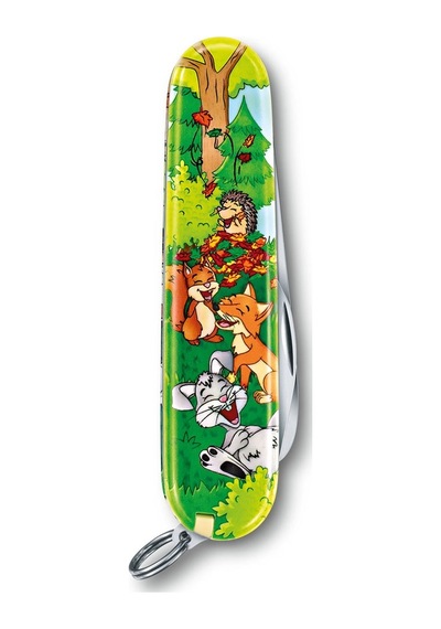 Victorinox My First Tavşan Desenli Kamp Çakı-Boyama Kitabı 0.2373.E2 Çok Renkli