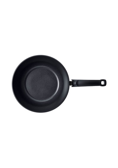 Fissler Ceratal Comfort Orbit Black Wok Tava - 30 Cm Siyah