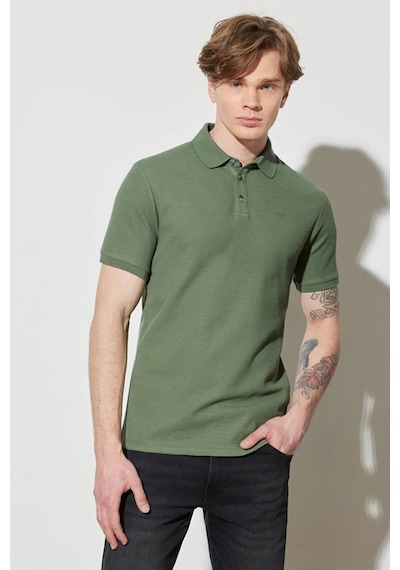 Wrangler Erkek Polo T Shirt W231325801 Haki