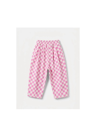 Laciel Prs Laciel Damalı Pantolon Pembe Pembe
