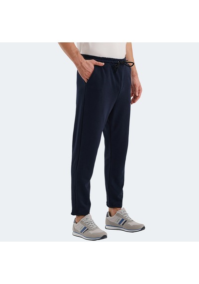 Slazenger KENNARD Erkek Fermuar Cepli Lacivert Eşofman Altı