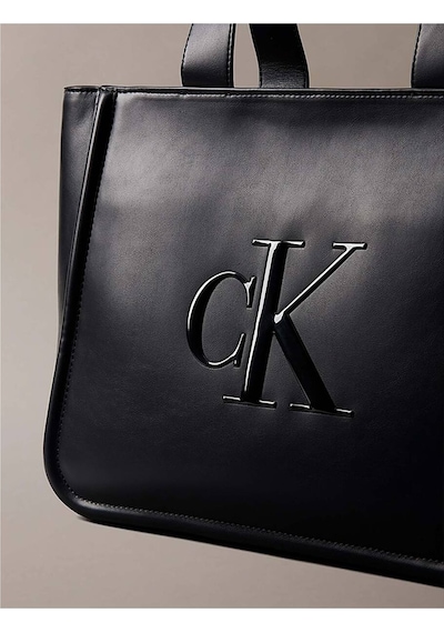 Calvin Klein Bold Monogram Siyah Kadın Tote Çanta-9422 Black