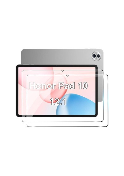 Honor Pad 10 12.1 Inç İle Uyumlu Tam Koruma Nano Esnek Tablet Kırılmaz Ekran Koruyucu 2 Adet