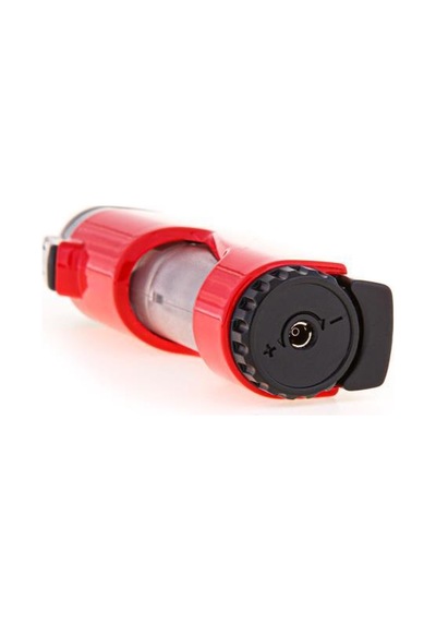 2 Torch Pürmüz Kırmızı Desenli Puro Çakmağı - Tr3497