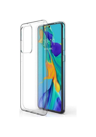 Samsung Uyumlu Galaxy A91 S10 Lite Kılıf Zore Süper Silikon Kapak Renksiz