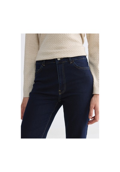 LC Waikiki Alıta Cıty Farkıyla İndigo Denim Düz İspanyol & Flare Yüksek Bel İspanyol Paça Kadın Jean İndigo - 925399781 İndigo LC Waikiki Alıta Cıty Farkıyla İndigo Denim Düz İspanyol & Flare Yüksek Bel İspanyol Paça Kadın Jean İndigo - 925399781 İndigo
