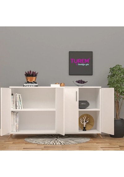 Tuna Konsol Mdf Beyaz Tuna Konsol Mdf Beyaz