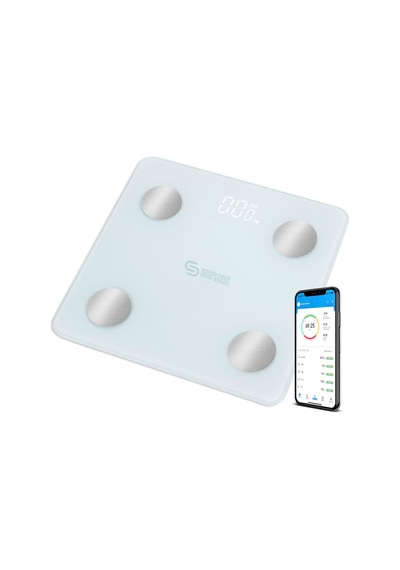 Smartness Yağ Ölçer Fonksiyonlu Akıllı Bluetooth Tartı Baskül