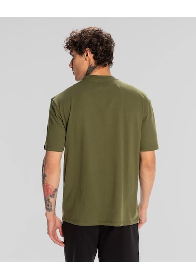 Kappa Maska Erkek T-shirt-haki Haki