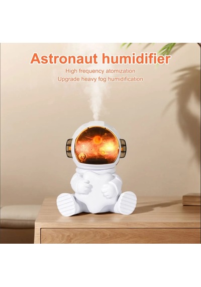 Astronot 240 Ml Usb Ultrasonik Oda Ve Araba Hava Nemlendirici Buhar Makinesi Aroma Difizörü