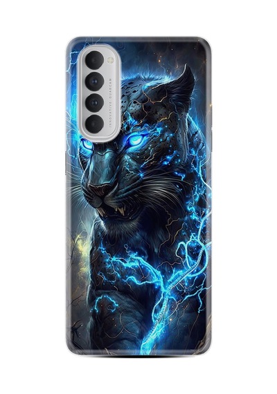 Oppo Reno 4 Pro Kılıf Hayat Serisi Desenli Black Panther -stock Code 2019