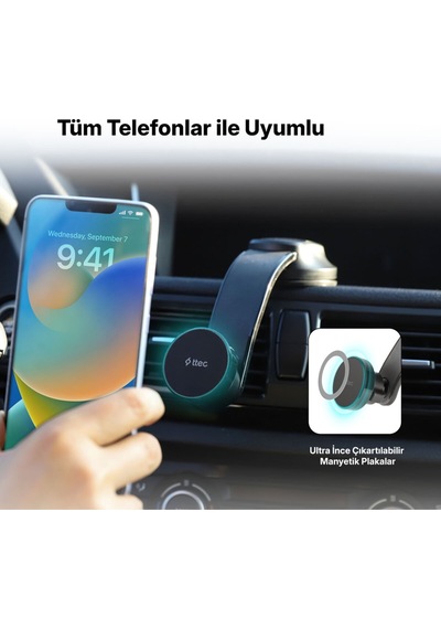 Ttec 2TT39 EasyDash Pro Araç İçi Telefon Tutucu