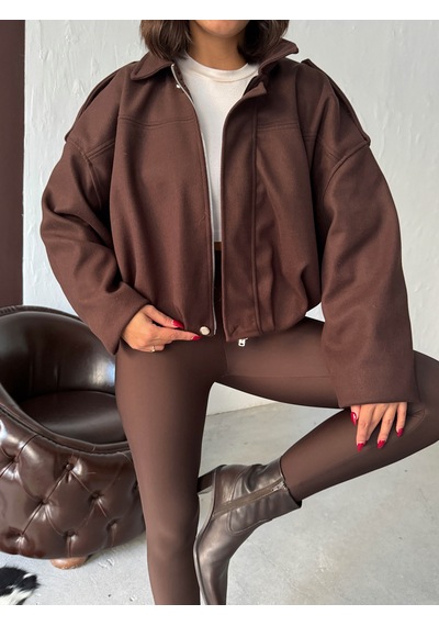 Verymoda Kaşe Mont F2047 Kahve