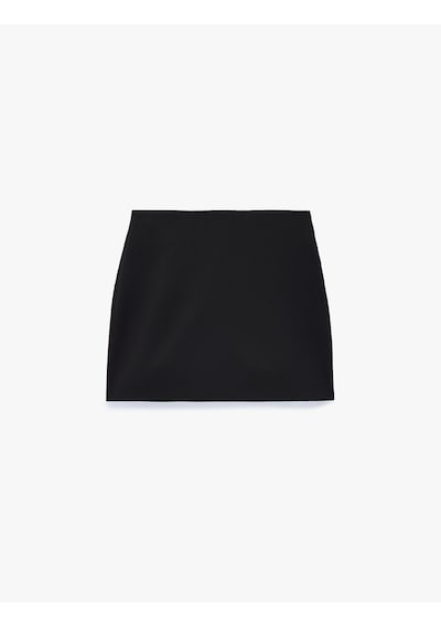 Koton Mini Standart Bel A Kesim Etek Siyah 6sak70203uw