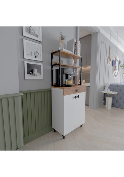 Çok Amaçlı Dolap / Mikrodalga Dolabı/ Mutfak Dolabı / Mutfak Bangosu Çok Renkli