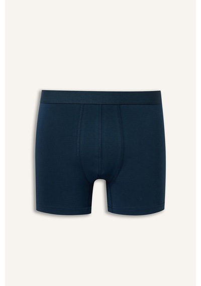 Defacto Regular Fit Beli Lastikli 3lü Boxer I1770ax26aunv165 Lacivert-nv165